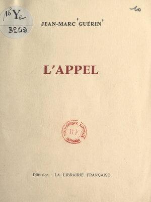 cover image of L'appel